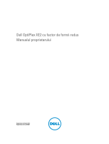 Dell OptiPlex XE2 Manualul proprietarului