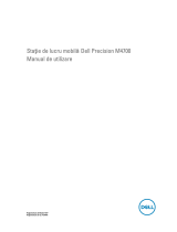 Dell Precision M4700 Manual de utilizare