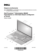 Dell Precision M6400 Ghid de inițiere rapidă