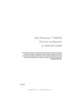 Dell Precision M6400 Ghid de inițiere rapidă