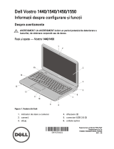 Dell Vostro 1540 Ghid de inițiere rapidă