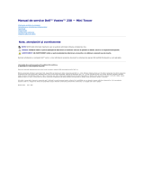 Dell Vostro 230 Manual de utilizare