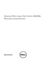 Dell Vostro 260s Manualul proprietarului