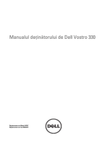 Dell Vostro 330 Manualul proprietarului