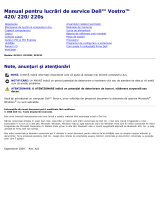 Dell Vostro 420 Manual de utilizare