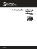 Chicago Pneumatic PAC P13 Instrucțiuni de utilizare