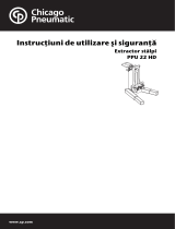 Chicago Pneumatic PPU 22 HD Instrucțiuni de utilizare