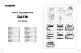 Mode d'Emploi Olympus DM 720 Manual de utilizare