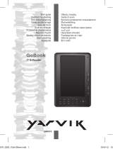 Yarvik GoBook 7” E-Reader Ghid de inițiere rapidă