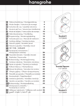 Hansgrohe Ecostat Square 15714000 Instructions For Use/Assembly Instructions