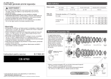 Shimano CS-5700 Service Instructions