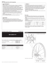 Shimano WH-S500-V-F Service Instructions