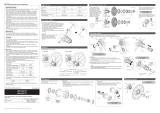 Shimano WH-MT75 Service Instructions