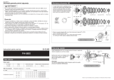 Shimano FH-5600 Service Instructions