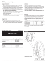 Shimano WH-S501-V-3D Service Instructions