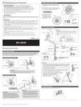 Shimano DH-2D30 Service Instructions