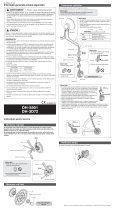 Shimano DH-3D72 Service Instructions