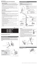 Shimano DH-2N72 Service Instructions