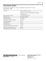 Bosch BCS111GB Further installation information