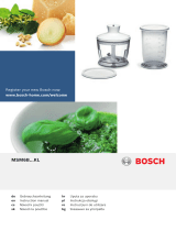 Bosch MSM6B500KL/02 Manual de utilizare
