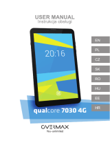Overmax Qualcore 7030 4G Manual de utilizare