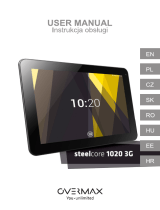 Overmax Steelcore 1020 3G Manualul proprietarului