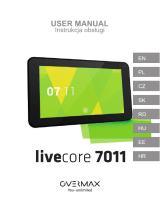 Overmax Livecore 7011 Manual de utilizare