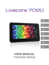 Overmax Livecore 7020 Manualul proprietarului
