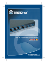 Trendnet TEG-224WSPLUS Quick Installation Guide