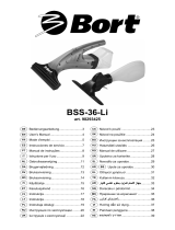 Bort BSS-36-Li Manual de utilizare