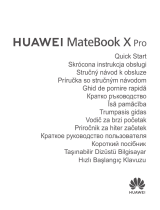 Huawei MateBook X Pro MACHR-W19 512GB Space Gray Manual de utilizare