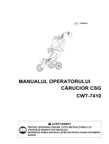 Shindaiwa CWT-7410 Manual de utilizare