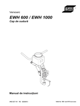 ESAB EWH 600 / EWH 1000 Manual de utilizare