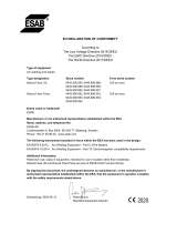 ESAB Robust Feed U6 Declaratie de conformitate