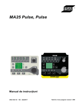 ESAB MA25 Pulse Manual de utilizare