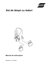 ESAB LED lamp kit Manual de utilizare