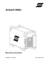 ESAB Aristo® 500ix Manual de utilizare