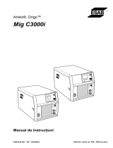 ESAB Mig C3000i - Origo™ Mig C3000i, Aristo® Mig C3000i Manual de utilizare