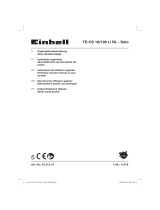 Einhell Expert Plus TE-CS 18/190 Li BL - Solo Manual de utilizare
