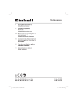 EINHELL Expert TE-CD 12/1 Li (2x2,0Ah) Manual de utilizare