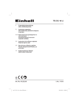 EINHELL TE-CG 18 Li - Solo Manual de utilizare