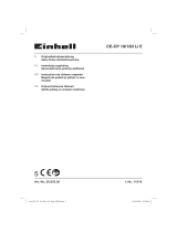 EINHELL CE-CP 18/180 Li E-Solo Manual de utilizare