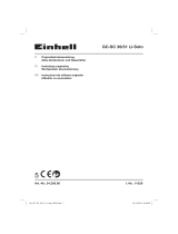 EINHELL GC-SC 36/31 Li-Solo Manual de utilizare