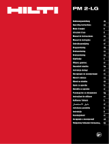 Hilti PM 2-LG Instrucțiuni de utilizare