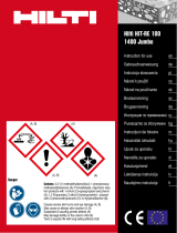 Hilti HIT-RE 100/1400 Jumbo Manualul utilizatorului