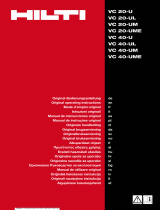 Hilti VC 20/40-U/-UL/-UM/-UME Instrucțiuni de utilizare