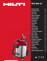 Hilti VC 60-U Instrucțiuni de utilizare