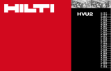 Hilti HVU2 Manualul utilizatorului