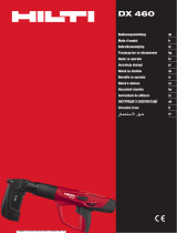 Hilti DX 460 Instrucțiuni de utilizare