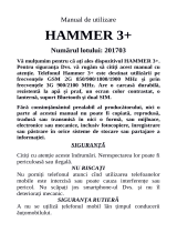 myPhone HAMMER 3+ Manual de utilizare